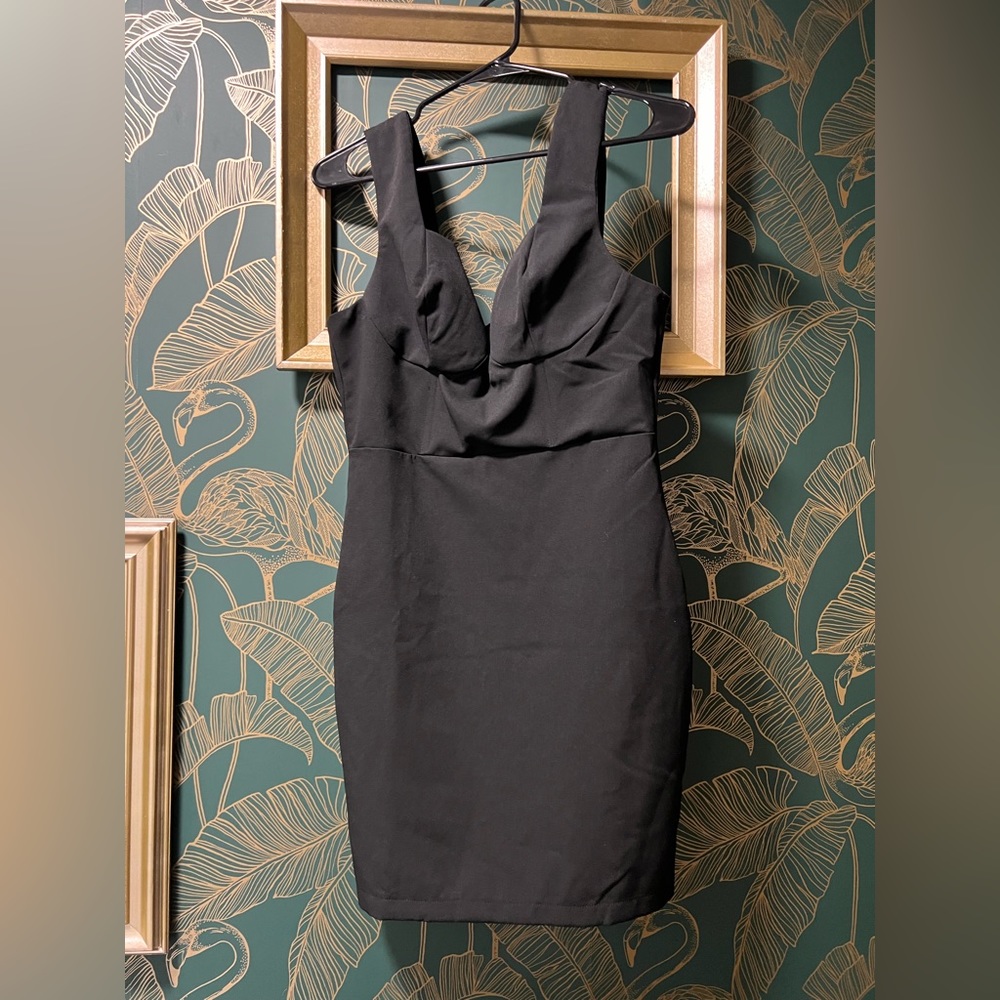 Nasty Gal black mini dress